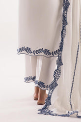 Stitched Lawn Embroidered Culotte